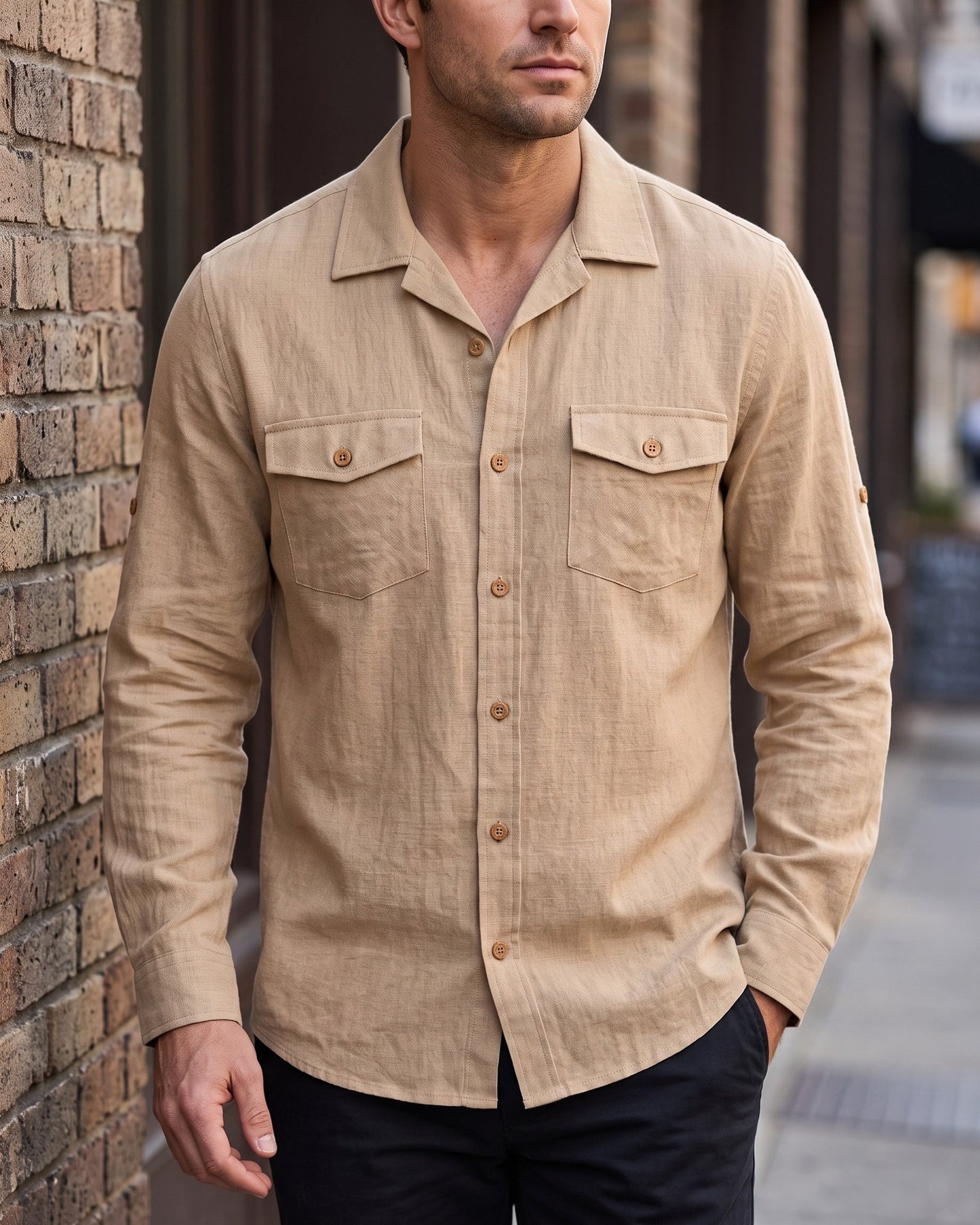 Ludovico Woven Cotton Shirt