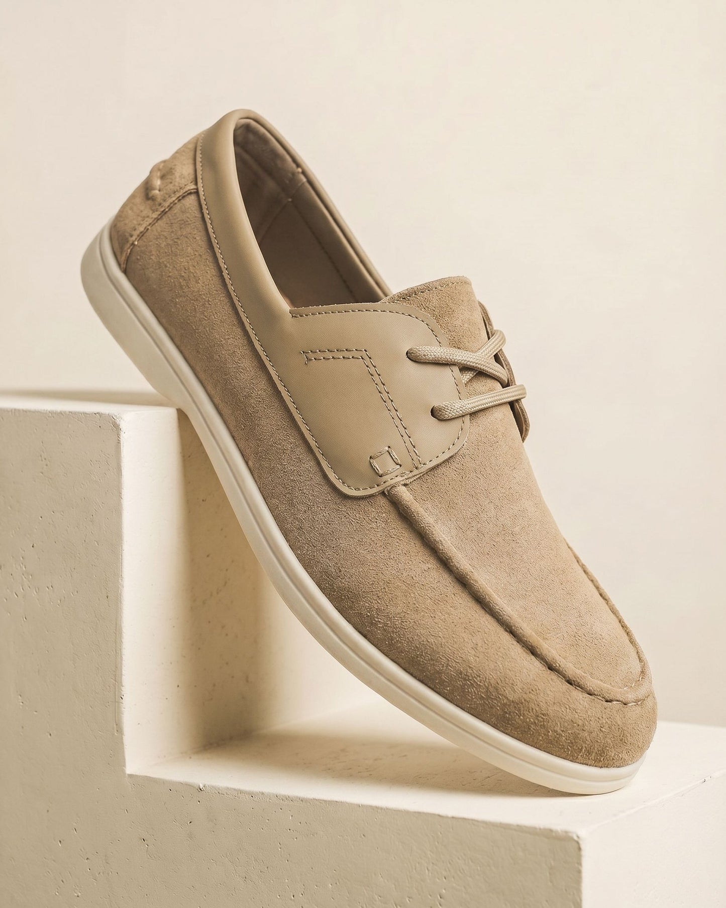 Feliciano Suede Boat Shoe